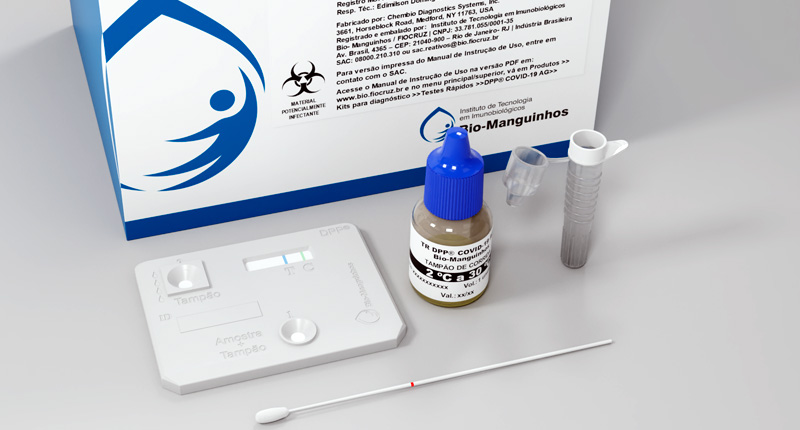 Kit de testes