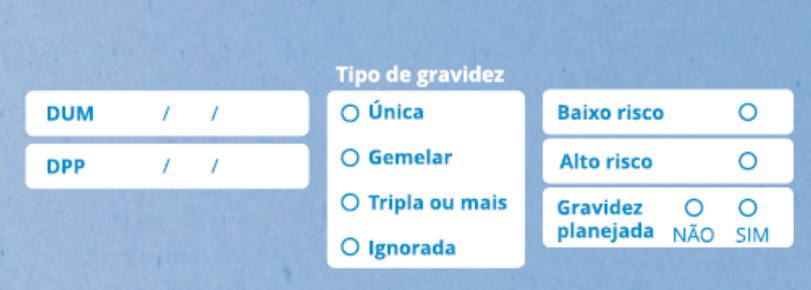 Formulário - Tipo de gravidez